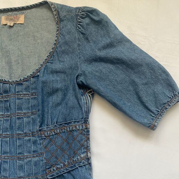 𝅺⭐️ECOTE Quilted Denim Dress⭐️ - Picture 9 of 13